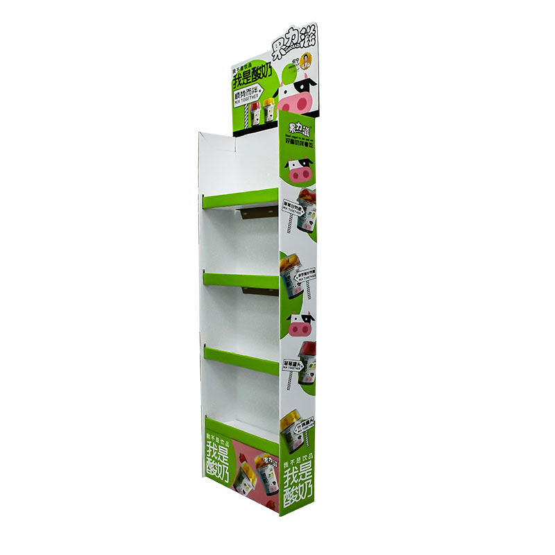 Yogurt display rack