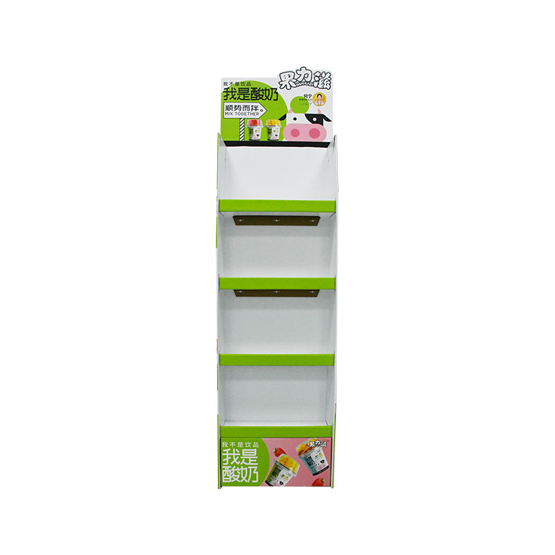 Yogurt display rack